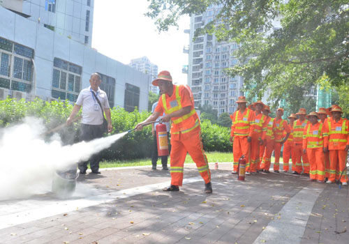 K8凯发服务公司举行应急预案演习活动